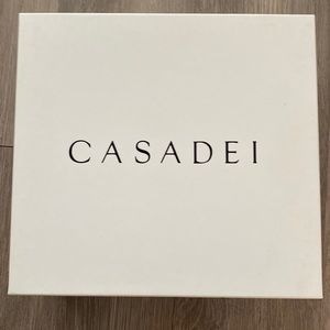 Satin Grafite (Grey) casadei booties